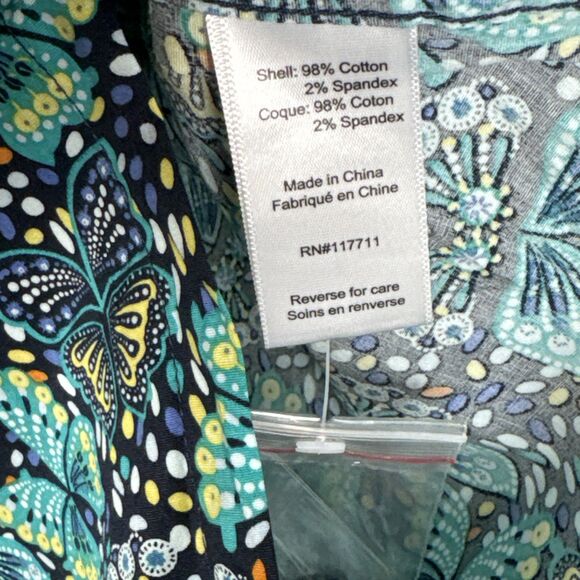 Paisley & Gray Men’s Large-17 Slim Fit Spring Summer Butterfly Print Button Down - Picture 10 of 10